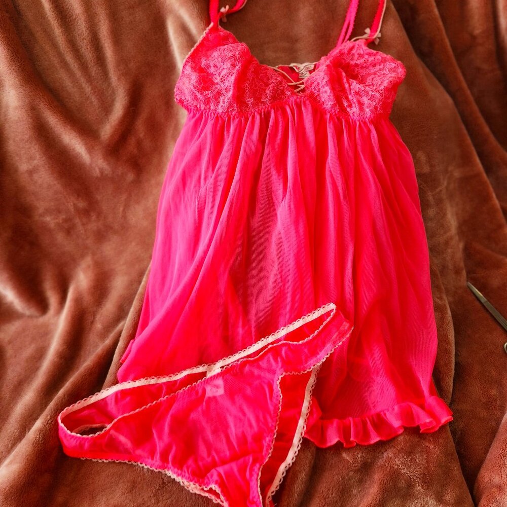 Victoria Secret Teddy Lingerie Set